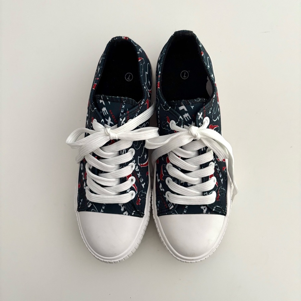 Houston Texans Sneakers | Women’s Lace-Up Casual Shoes | NFL Fan Gear 7